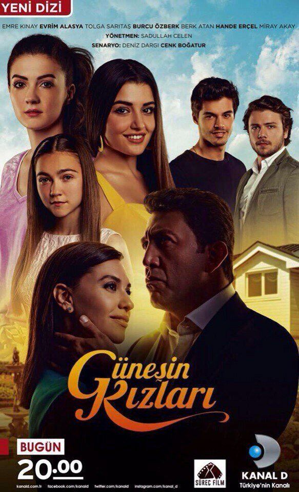 Gunesh qizlari / Guneshning qizlari 1-121 qismlar (Final) Uzbek tilida Yangi turk serial 2015 serial skachat
