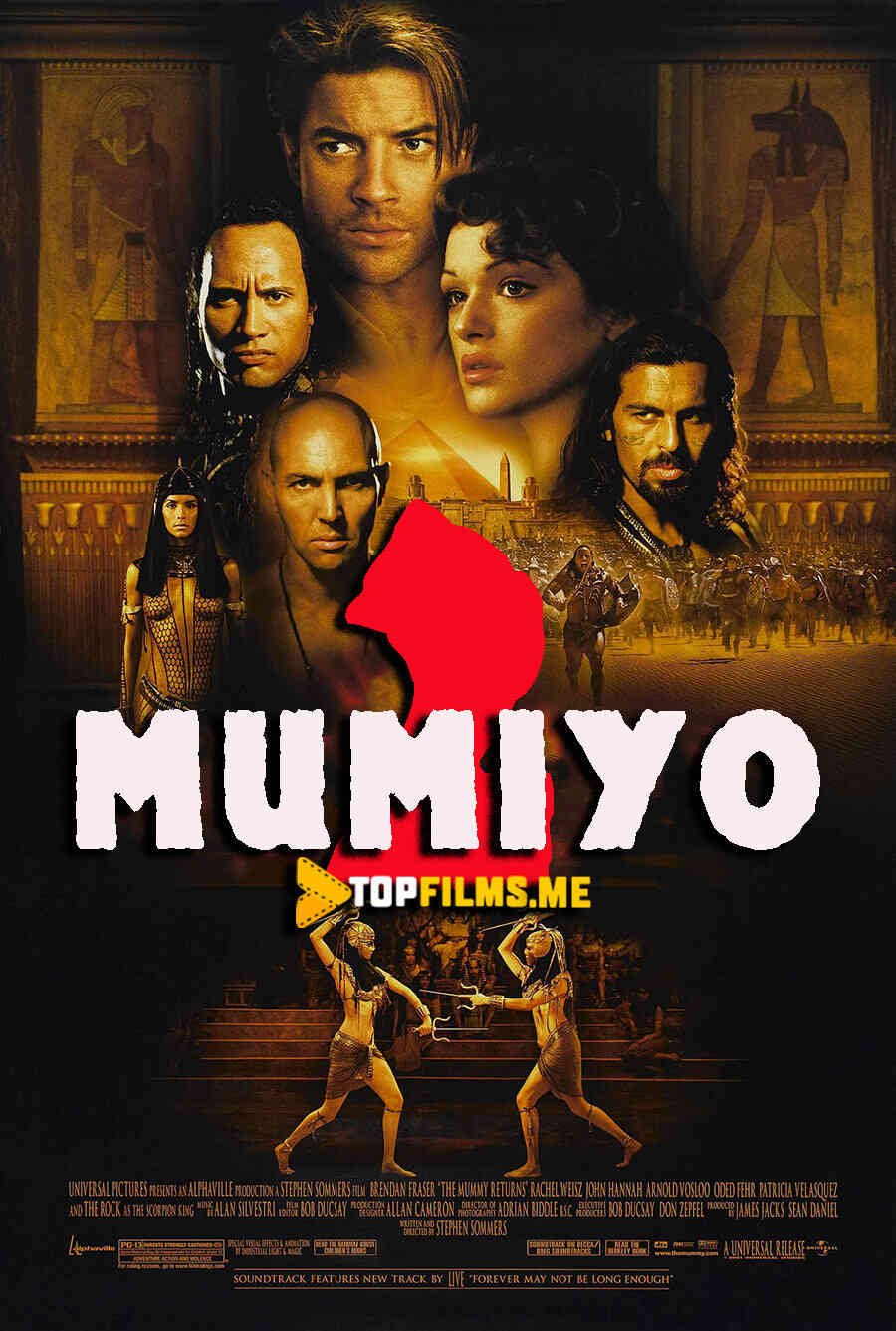 Mumiya 2 / Mumiya qaytib keladi Uzbek tilida 2001 kino skachat FHD