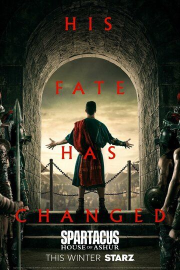 Spartak : Ashurning uyi Barcha qismlar Uzbek Tilida 2025 serial skachat