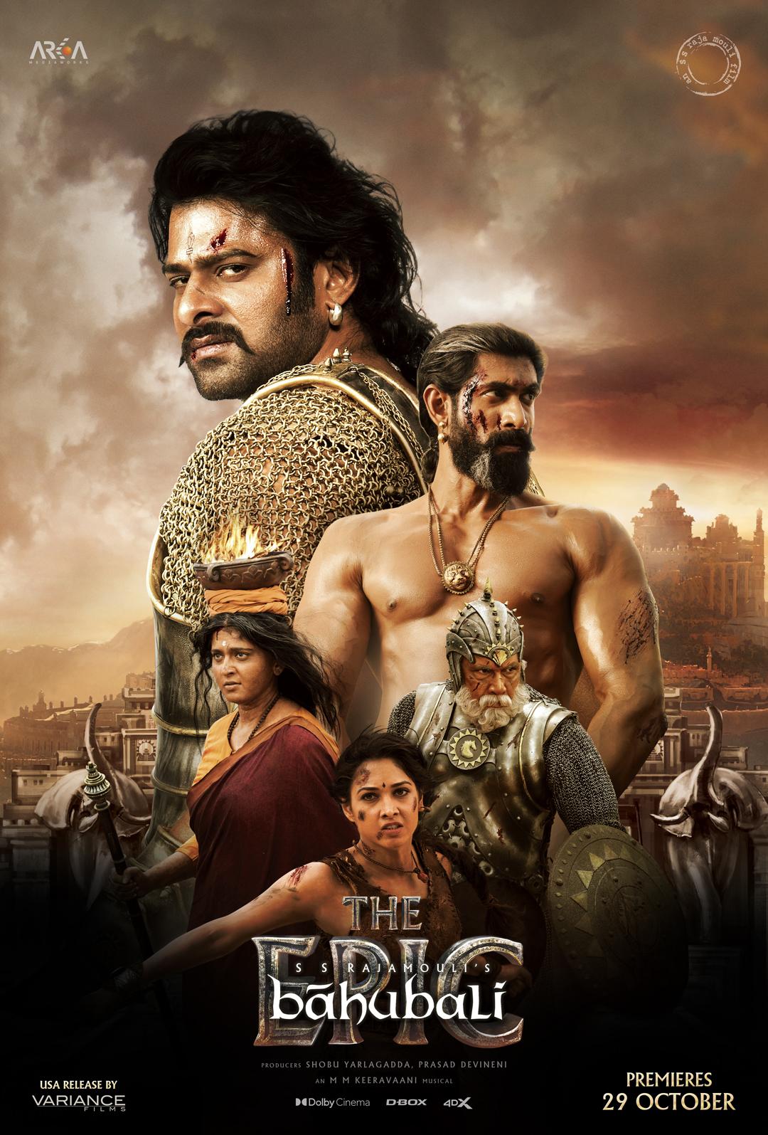 Bahubali: Qahramonlik dostoni Uzbek Tilida 2025 hind kino skachat FHD
